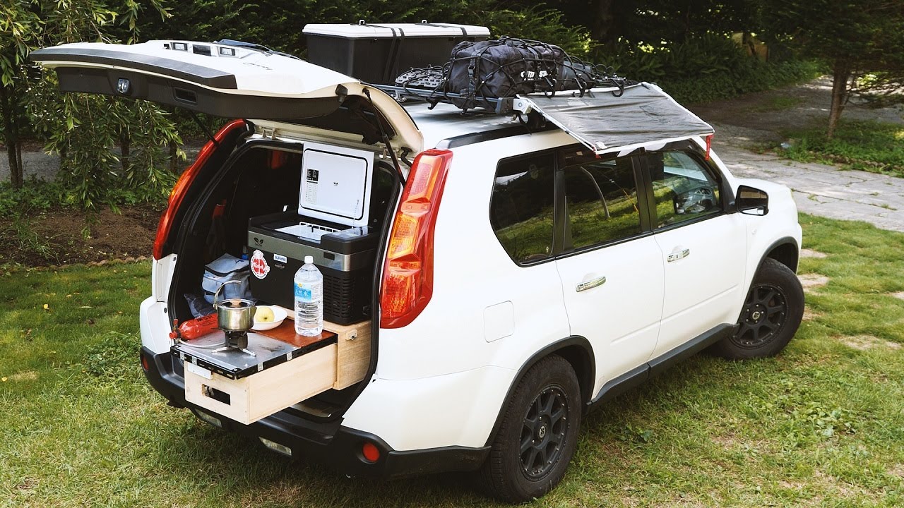 エクストレイル車中泊キャンプ仕様完成【SUV camper build completed エクストレイル車中泊キャンプ仕様完成【SUV camper build completed