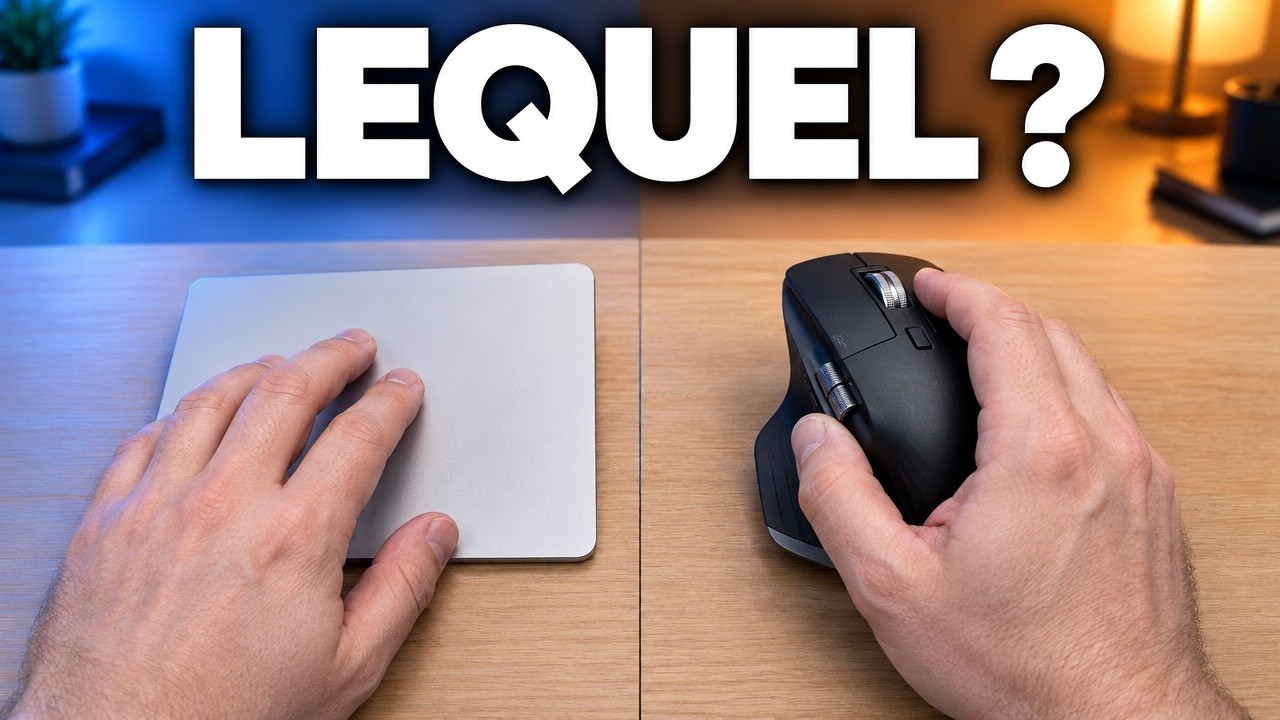 TRACKPAD vs SOURIS : Quel choix faire ? - YouTube
