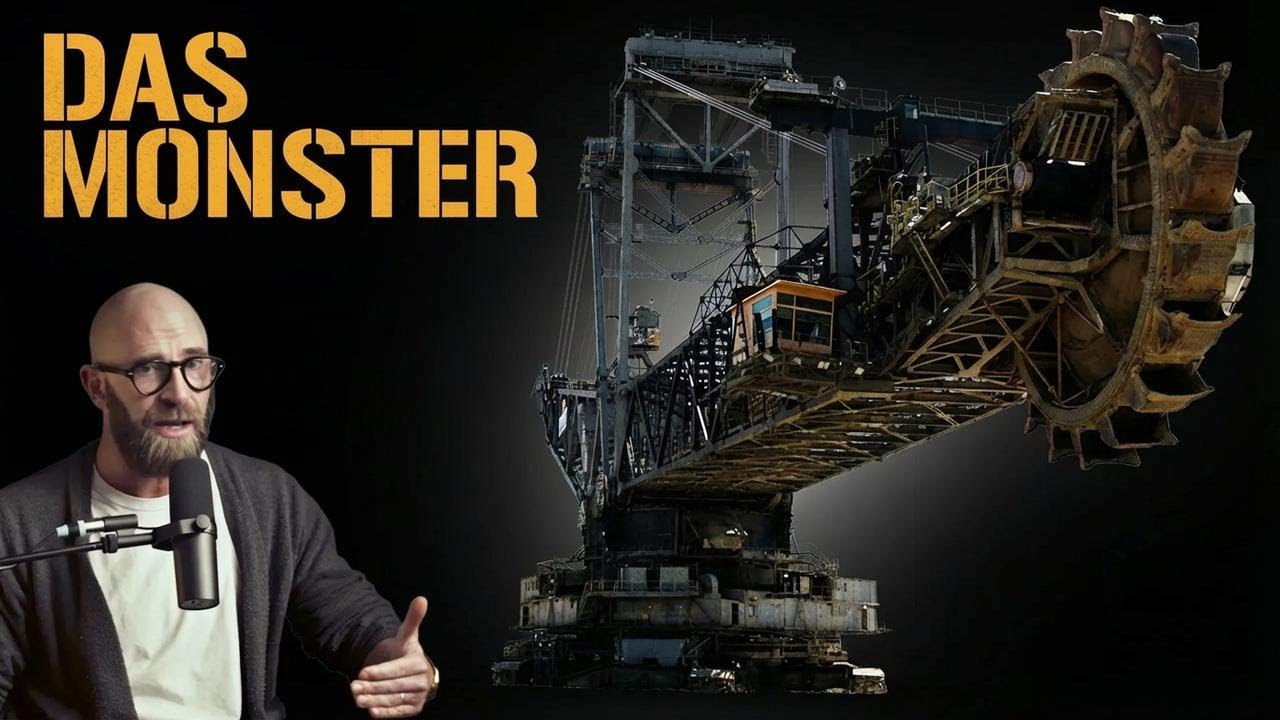 Bagger 293: Deutschlands riesiger Schaufelradbagger im Einsatz