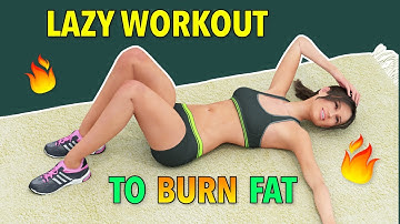 LAZY WORKOUT TO BURN FAT AT NIGHT – MAT WORKOUT AT HOME