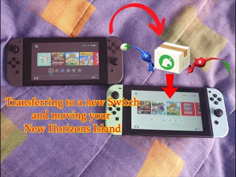 Transferring to a new Nintendo Switch and moving your Animal Crossing Island