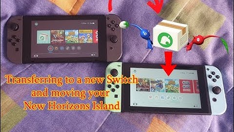 Transferring to a new Nintendo Switch and moving your Animal Crossing Island