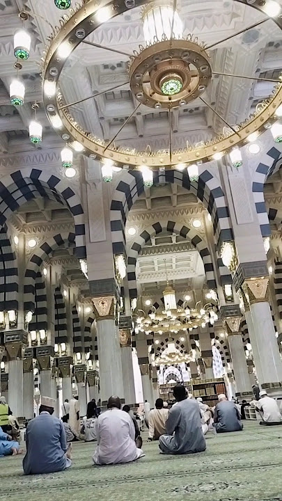qalbi fil Madina assalamu wale Arabic. Masjid e Nabawi latest video #love #shorts #inside #masjid