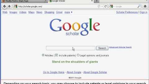 KU Libraries - Using Google Scholar