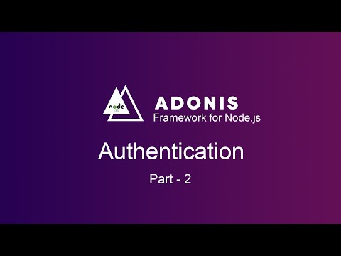 Node.js framework tutorial Authentication pada Adonis.js (Login & Logout) Bahasa Indonesia - part 2
