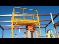 Installing Cee Purlins On Our Weld Up Shop Building - off grid - Terlingua - Texas