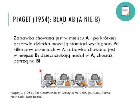 Wstęp do kognitywistyki, wykład 6: Układy dynamiczne i rozwój poznawczy. Piaget: klasyczna wizja…