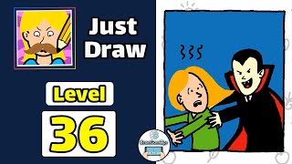 Just draw level 36 answer and walkthrough, subscribe:
https://bit.ly/2ykpat5 all levels playlist : https://bit.ly/2z35yzf
about just...