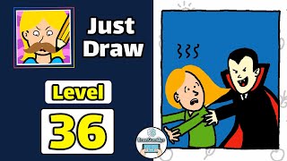 Just draw level 36 answer and walkthrough, subscribe:
https://bit.ly/2ykpat5 all levels playlist : https://bit.ly/2z35yzf
about just...