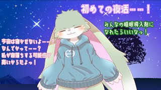 【夜活雑談枠】初めての夜活だよっ……！初めてだから短めでね……？