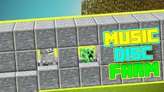 Easy Music Disc Farm In Minecraft (Tutorial) | Mine Hackzz