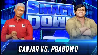 Ganjar vs Prabowo WWE 2K23
