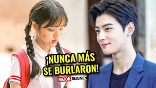 CHICA SUFRE BULLÝING PERO UN IDOLO FAMOSO SE ENAMORA DE ELLA Y LA PROTEGE | Mejor Resumen