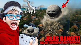 DRONE BERHASIL MENANGKAP BULAN TERBANGUN SETELAH TERTIDUR 1 MILIAR TAHUN NYATA! The Moon wakes up!!!