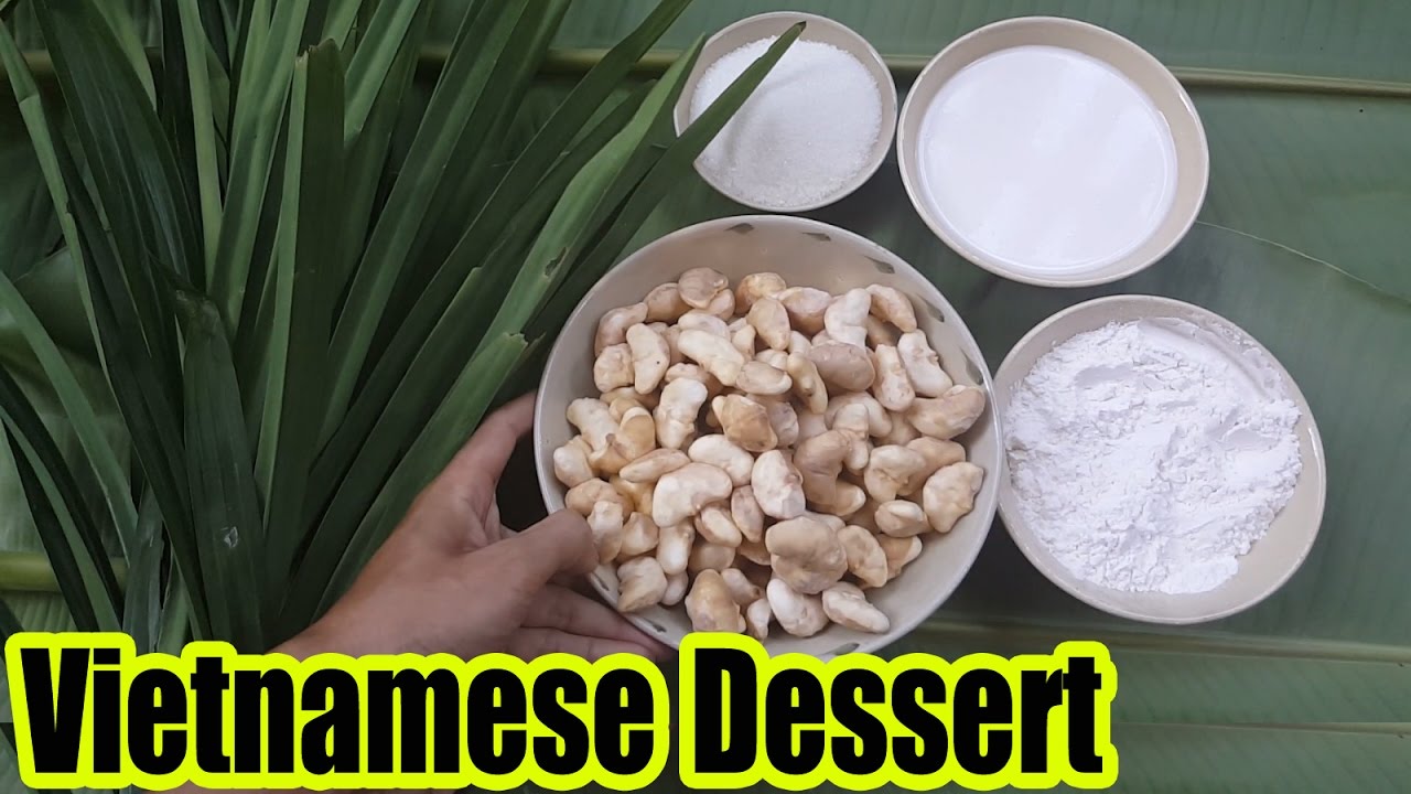 Vietnamese Food Recipes / Vietnamese Dessert / Nau Che Cu Au | Street Food And Travel