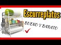 🥇 Escurreplatos de acero inoxidable ✅ Escurridor de platos para muebles de cocina y fregadero