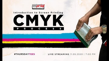 FB LIVE STREAMING: INTRODUCTION TO CMYK SCREEN PRINTING PROCESS