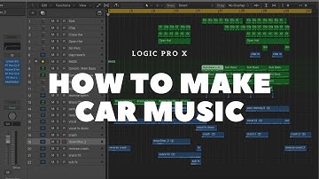 How to make CAR MUSIC in Logic Pro X ("Alex Menco - Never" Tutorial)