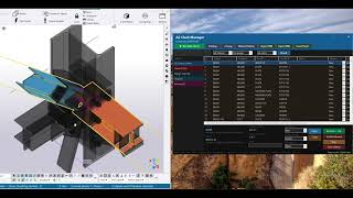 AZ Clash Manager V1.0 | Tekla Structures Application screenshot 2