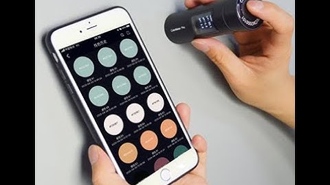 CHNSpec Color Meter Pro Measure Color and Color Difference Precisely