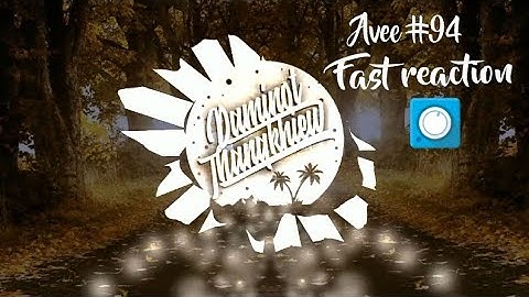 Avee Player Fast Reaction Template #84