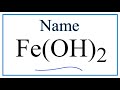 Understanding Iron Compounds and Hydroxide