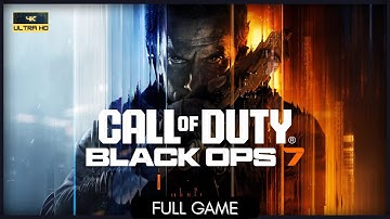 Call of Duty: Black Ops 7 | Full Game | No Commentary | Xbox Series X | 4K 60FPS 
