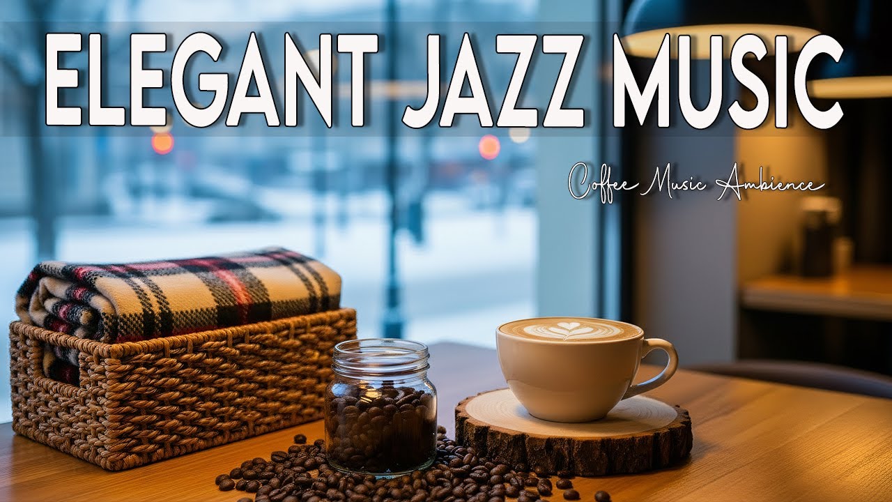 Positive January Jazz ☕ Gentle Winter Jazz Glow for Calm Thoughts, Morning Focus & Warm Comfort 🎶