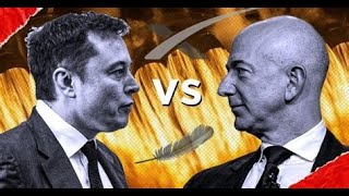 Billionaire Battle  Elon Musk vs Jeff Bezos