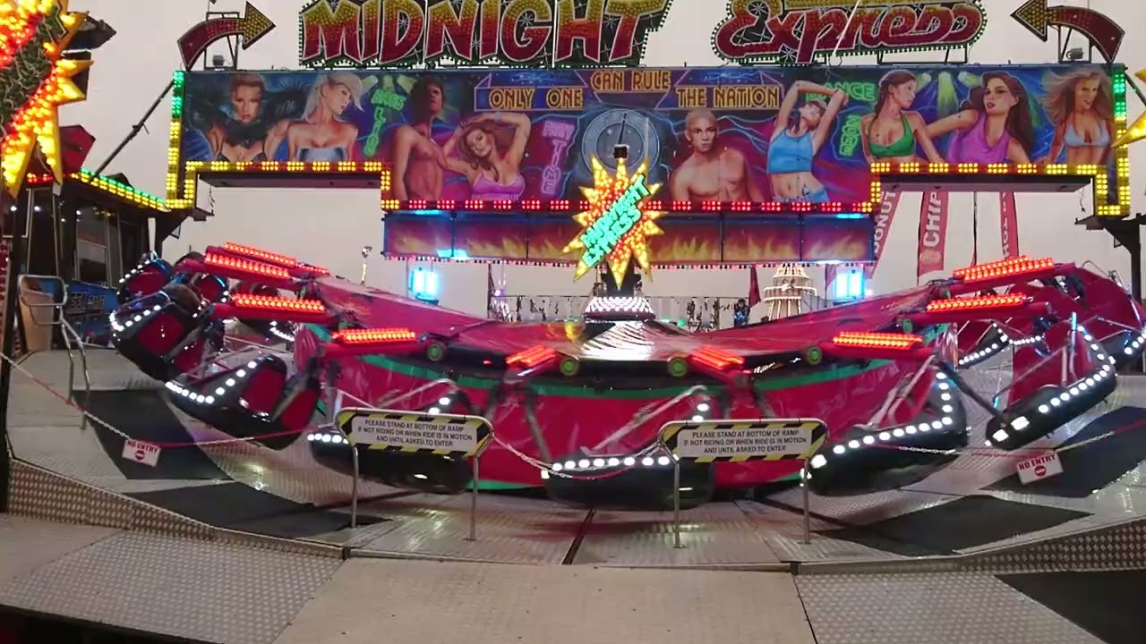 30th September nottingham goose fair Monday evening walkthrough 2024