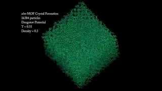 Self-Assembly of alm-MOF Crystal