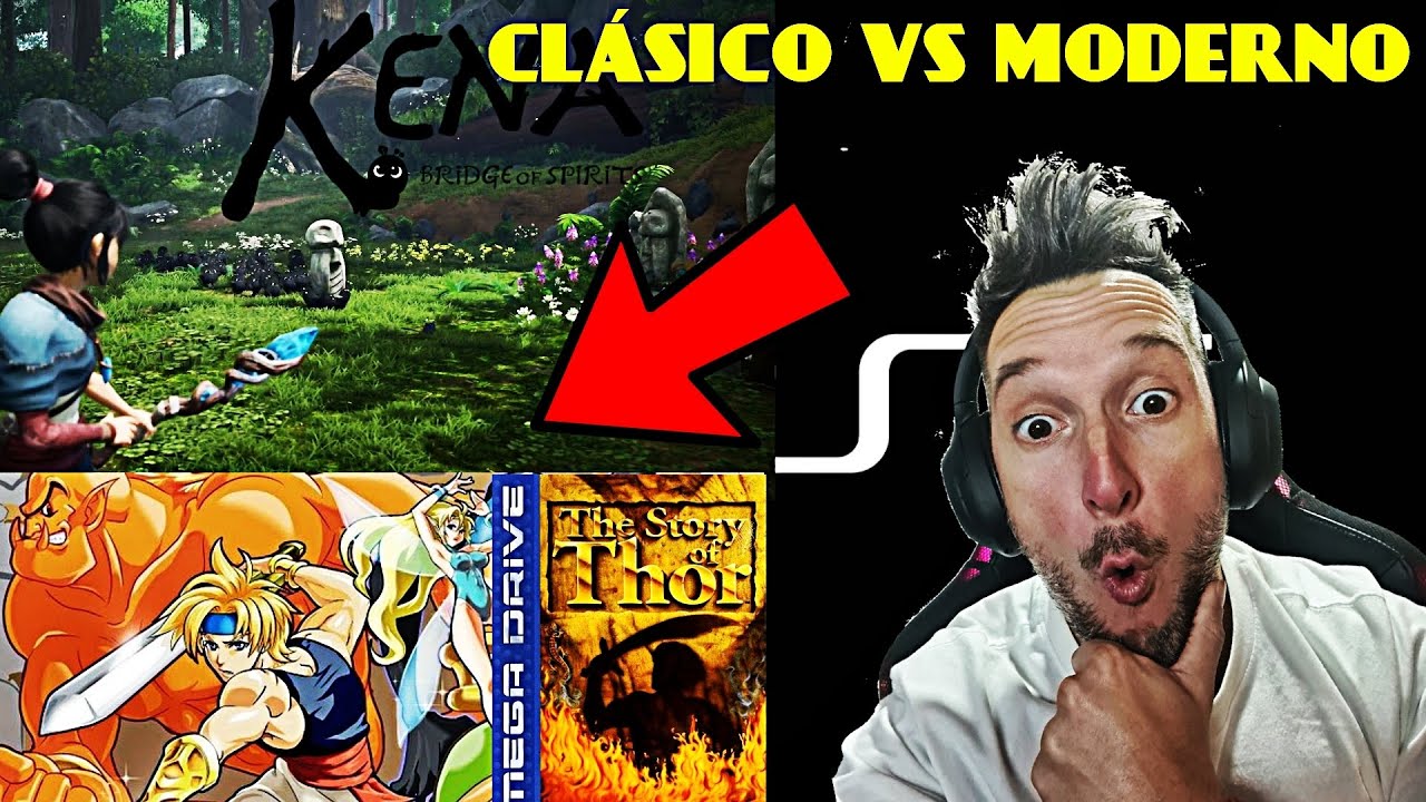 Kena bridge of spirits Story of Thor Megadrive CHARLA ps5 gamefox