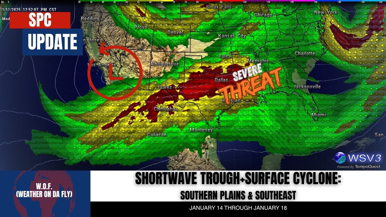 🚨 Severe Storm Threat Looms: 1/11/2025 - YouTube