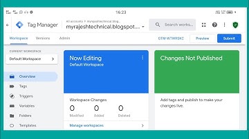 how to generate google tag manager html code and insert html of blogger website html