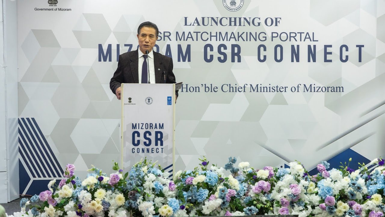 Mizoram CSR Connect hawnnaa CM thusawi (27.1.26) (English)