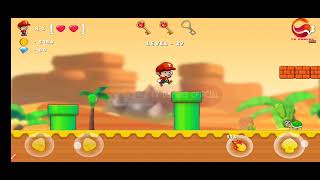 Game Super Mano Bros Jungle World Level 27 Three keys Walkthrough screenshot 3