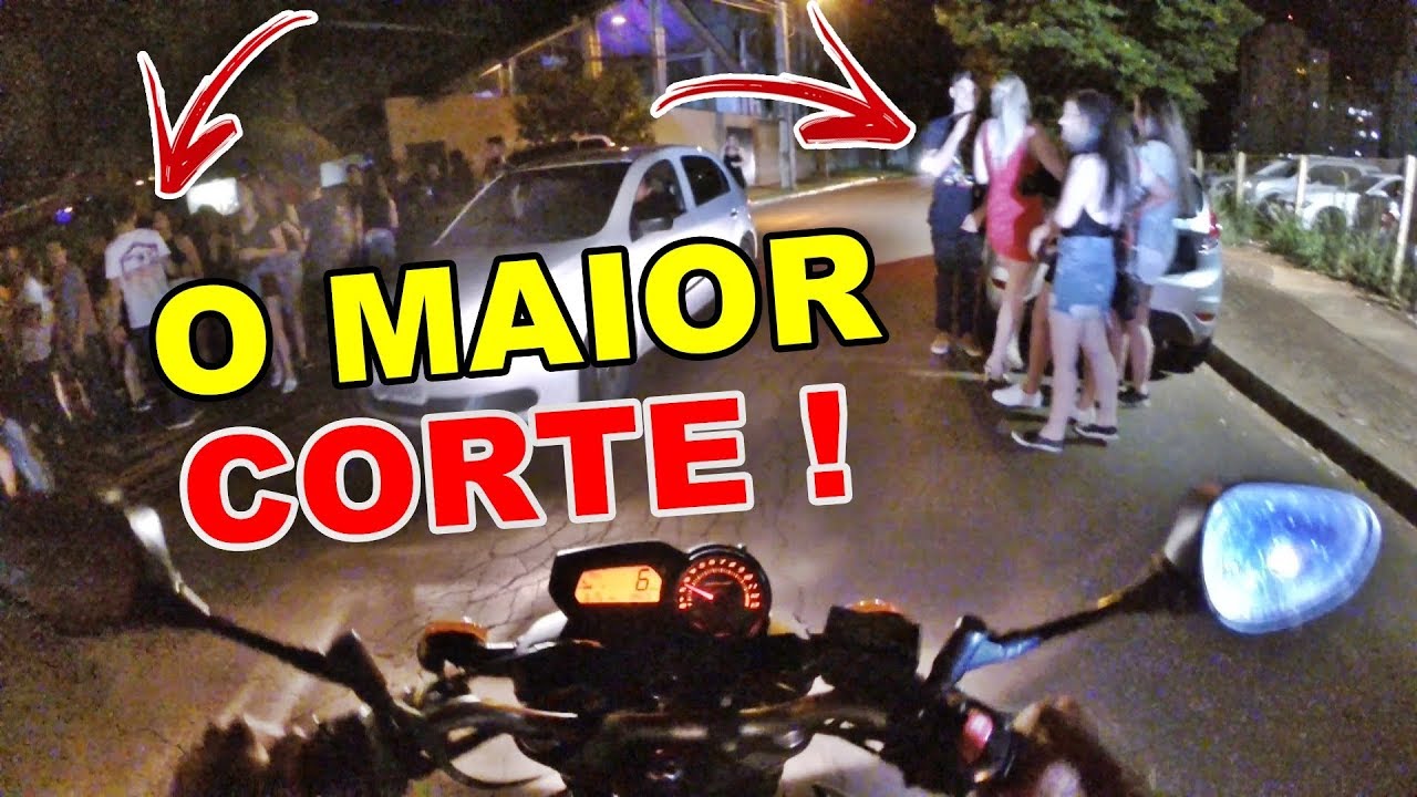 O MAIOR CORTE DE GIRO EM FRENTE DA BALADA DE XJ6