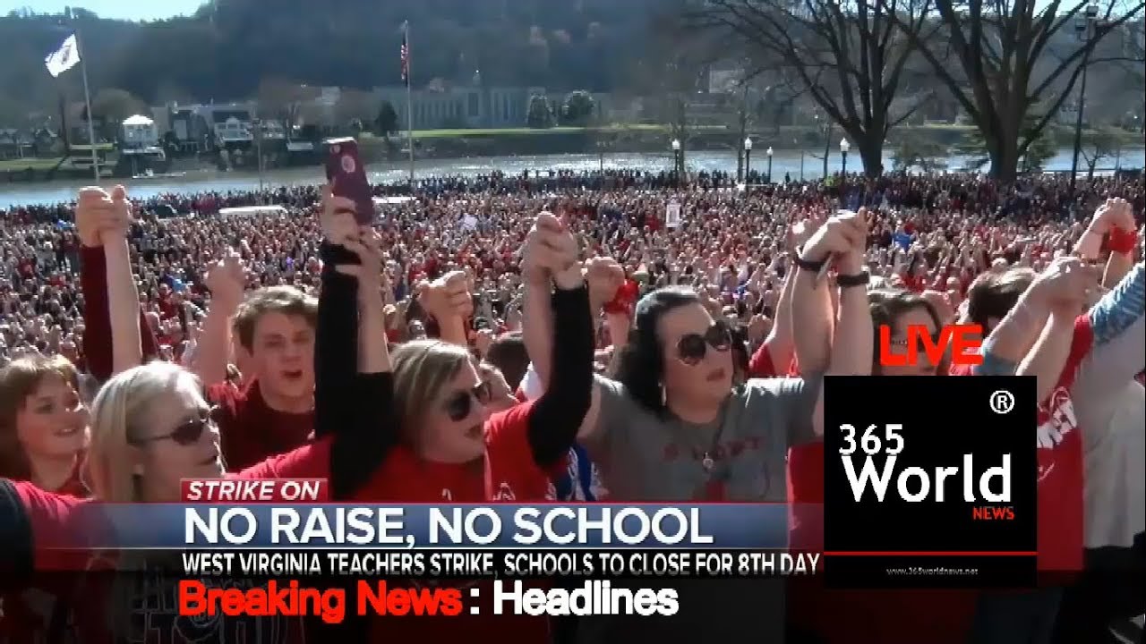 Teachers On Strike West Virginia