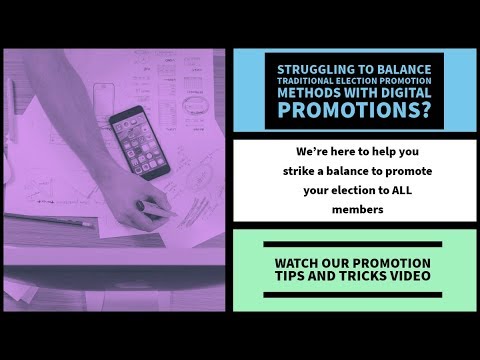 How to Promote Your Election and Increase Voter Participation