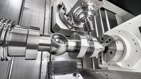 CNC Machining Production High Performance. Tools Cutting High Speed