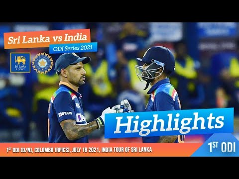 1st ODI Highlights | Sri Lanka vs India 2021