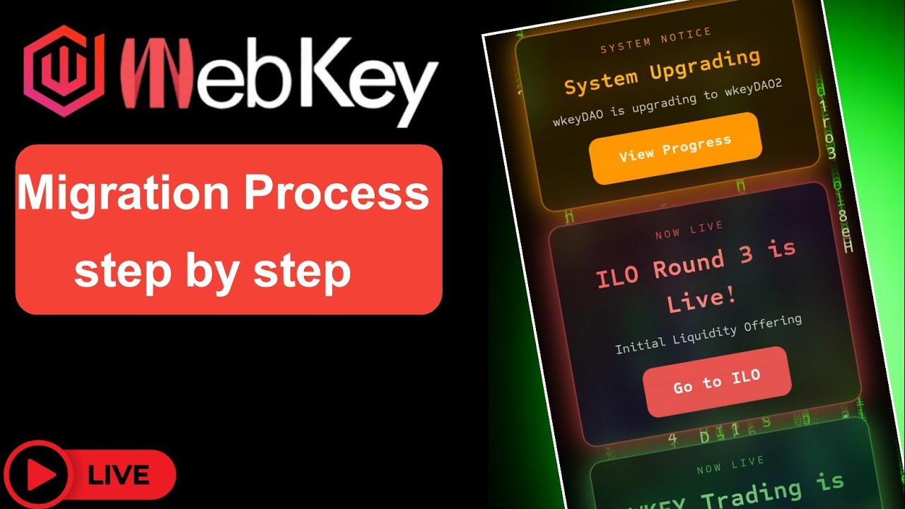 Webkey Migration Process Steps by Step | Webkey to Webkey2 Migration Process | Webkey New Update 