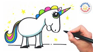 Unicorn 🦄 Easy Drawing for Kids by Desenhos da Tia Anabela 250 views 1 month ago 5 minutes, 11 seconds