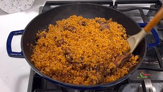 How To Make The Most Delicious Smoky Chicken Jollof Rice Step By Step