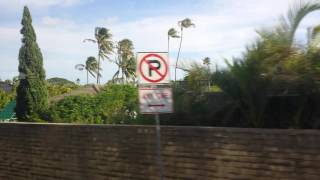 Roberts Hawaii coach bus ride to Chiefs Luau