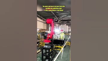 Glass palletizing robot #borunte #automobile #factory #welding #machine #robot