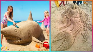 Crazy SAND SCULPTURES \& 15 Other Cool Things ▶2