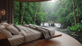 Peaceful River Flow for Inner Calm | Deep Sleep Music and Soft Piano for Night Relaxation