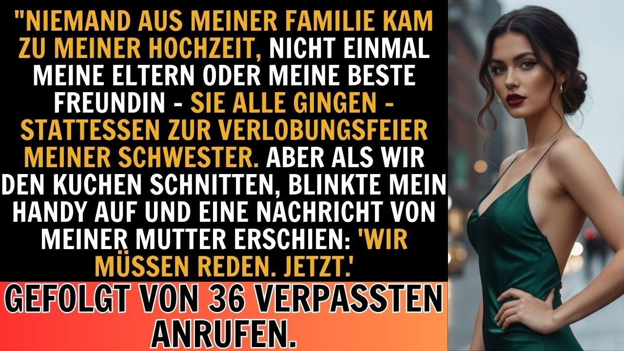 Niemand aus meiner Familie kam zu meiner Hochzeit, nicht einmal meine Eltern oder meine …