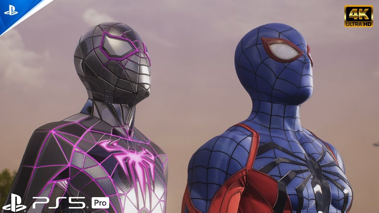 spider man 2 gameplay Ps5 pro 60 fps 4k - YouTube